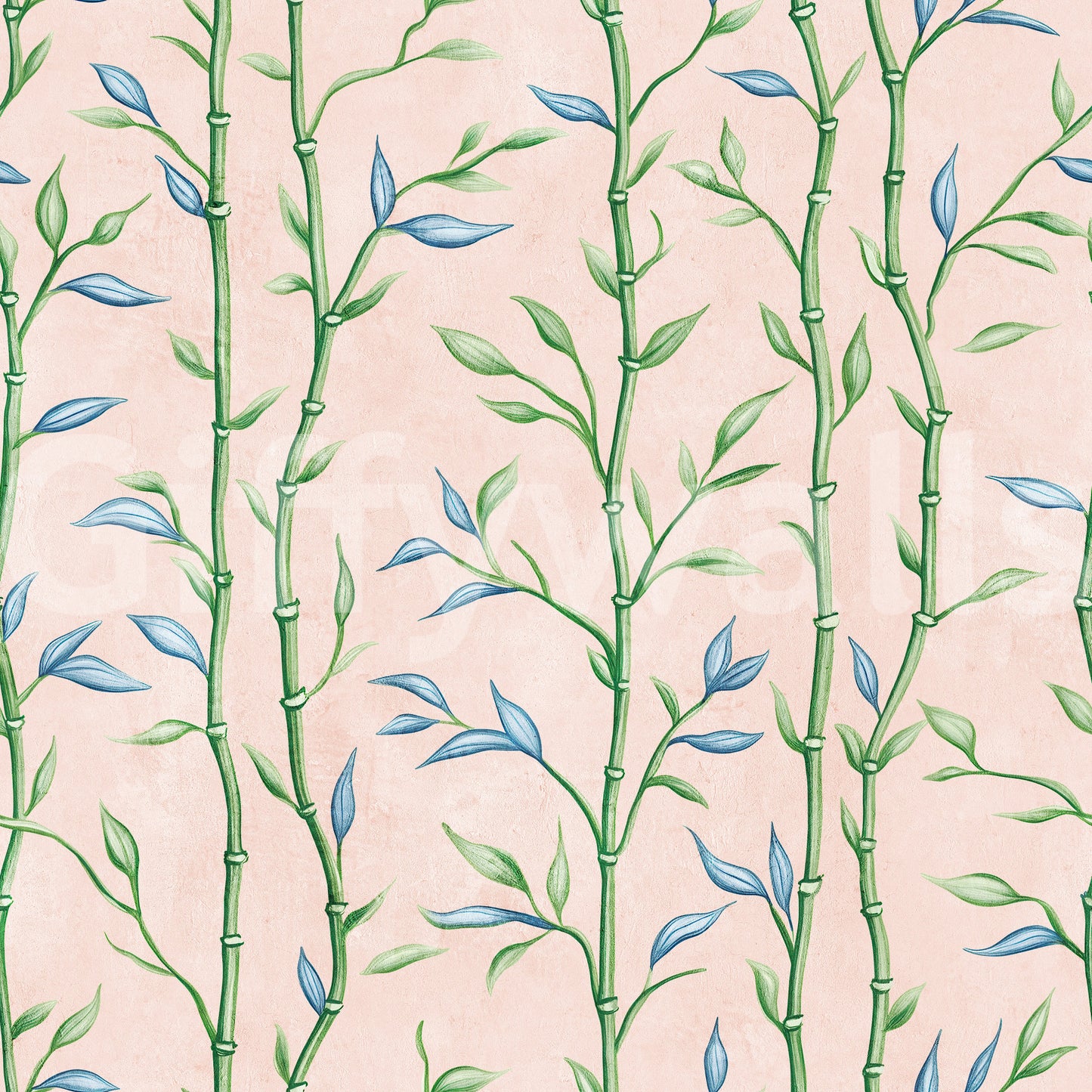 Bamboo Breeze Rose Wallpaper⁠