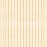 Soft cream stripe wallpaper with vintage look and fabric detail