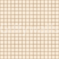 Soft gingham wallpaper with canvas-inspired plaid and a warm vintage beige repeat