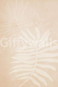 Soft Botanical Prints Wall Mural