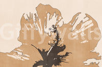 Terra Bloom Silhouette Wall Mural