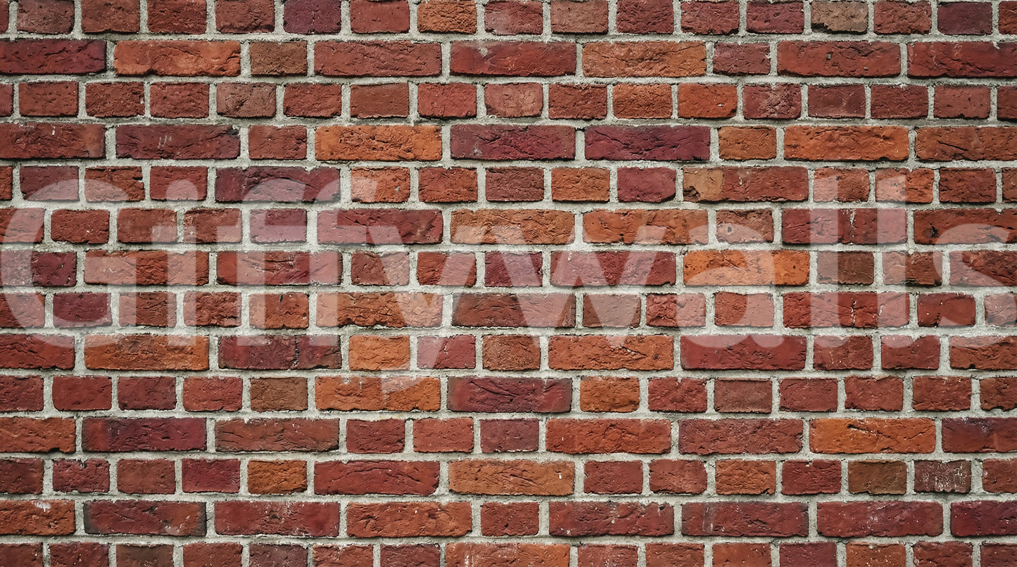Warm industrial styling suits this Rustic Brick Texture wall mural