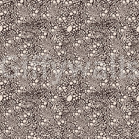 Each rounded form in the pebble wallpaper differs in scale for a natural finish