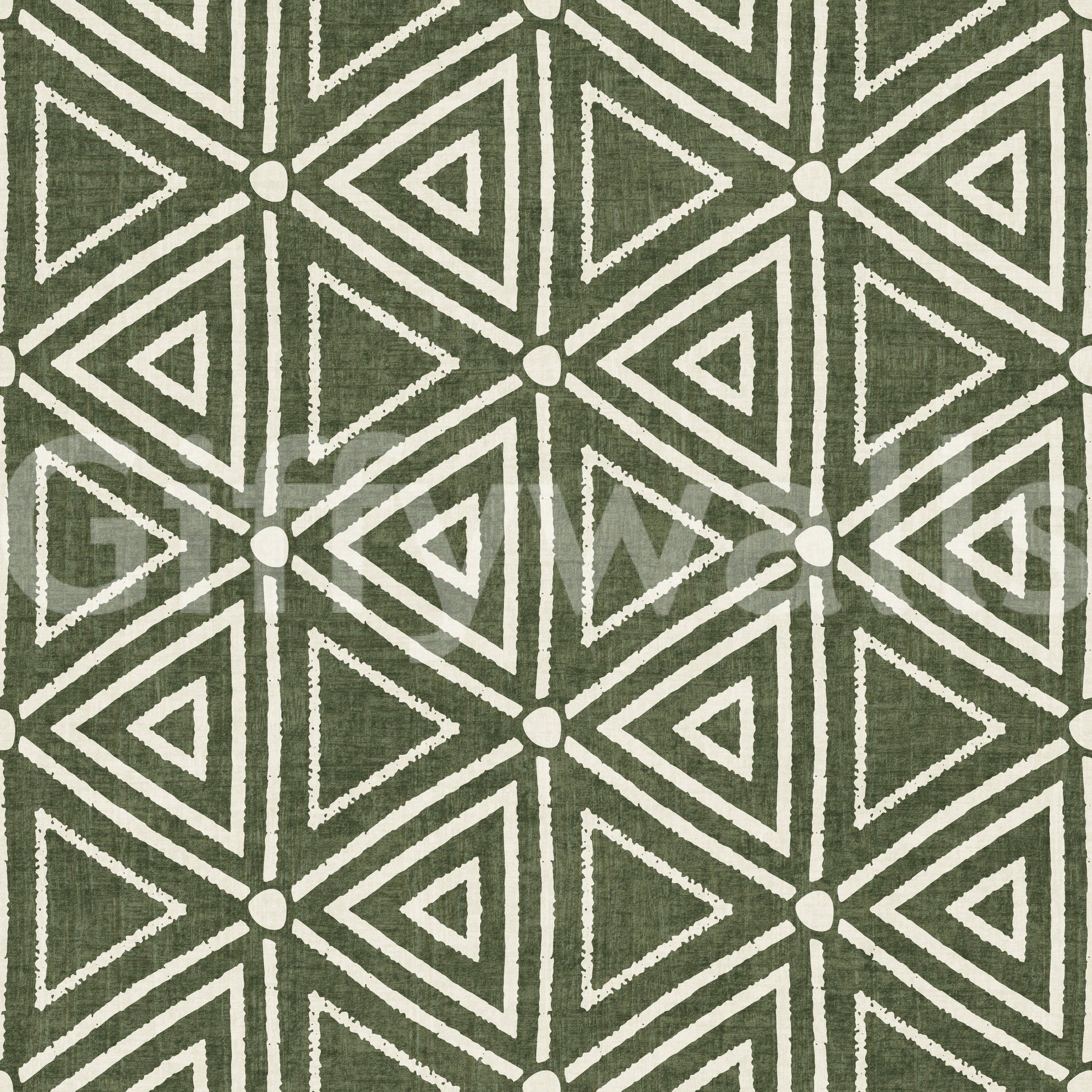 Two-tone geometry holds a steady repeat without strong contrast on the wallpaper