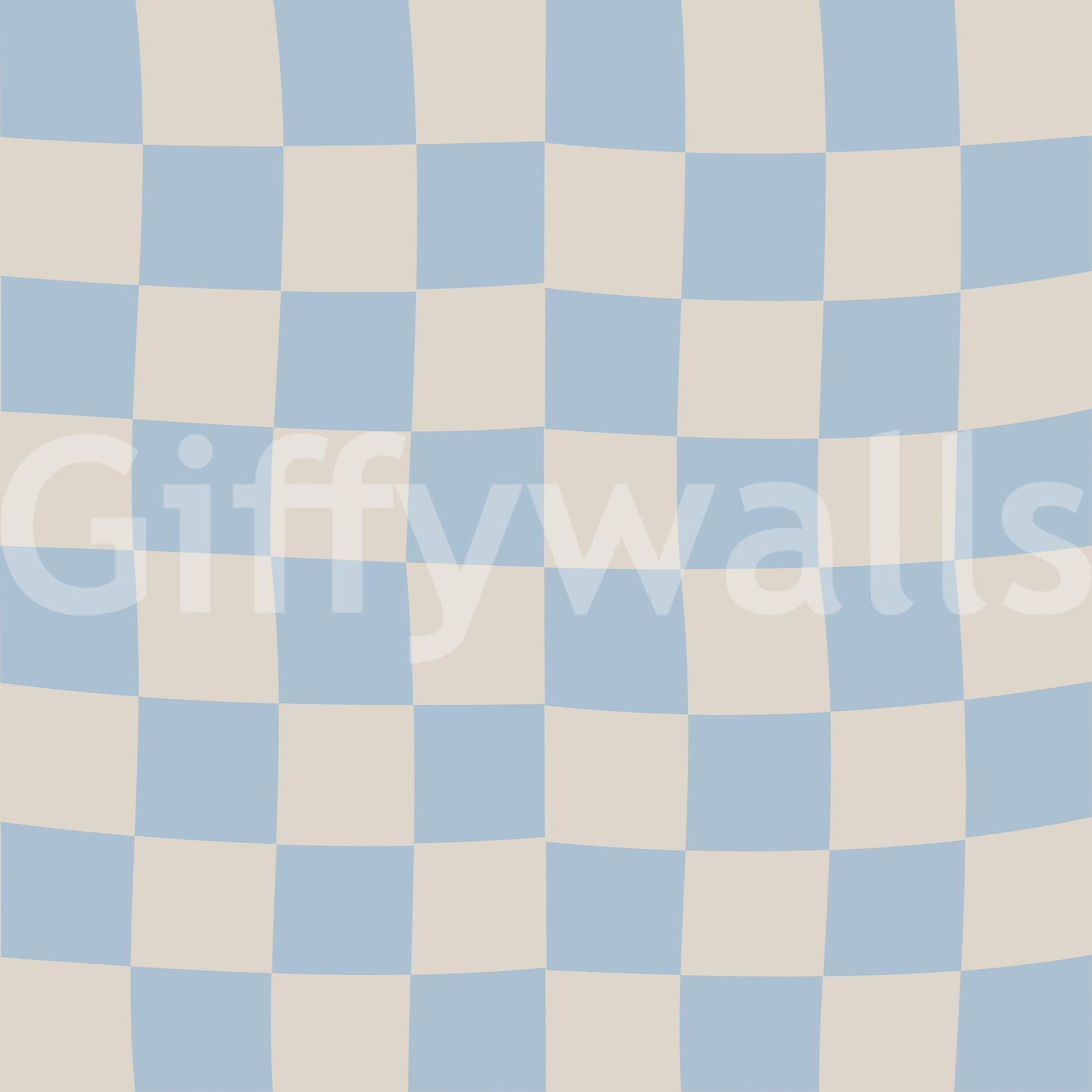 Softly curving lines intersect inside the grid of this elegant Wave wallpaper.