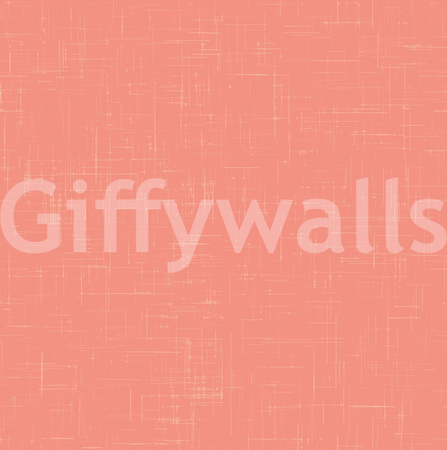 Coral Linen Texture Wallpaper Mid Century Modern Wallpaper⁠