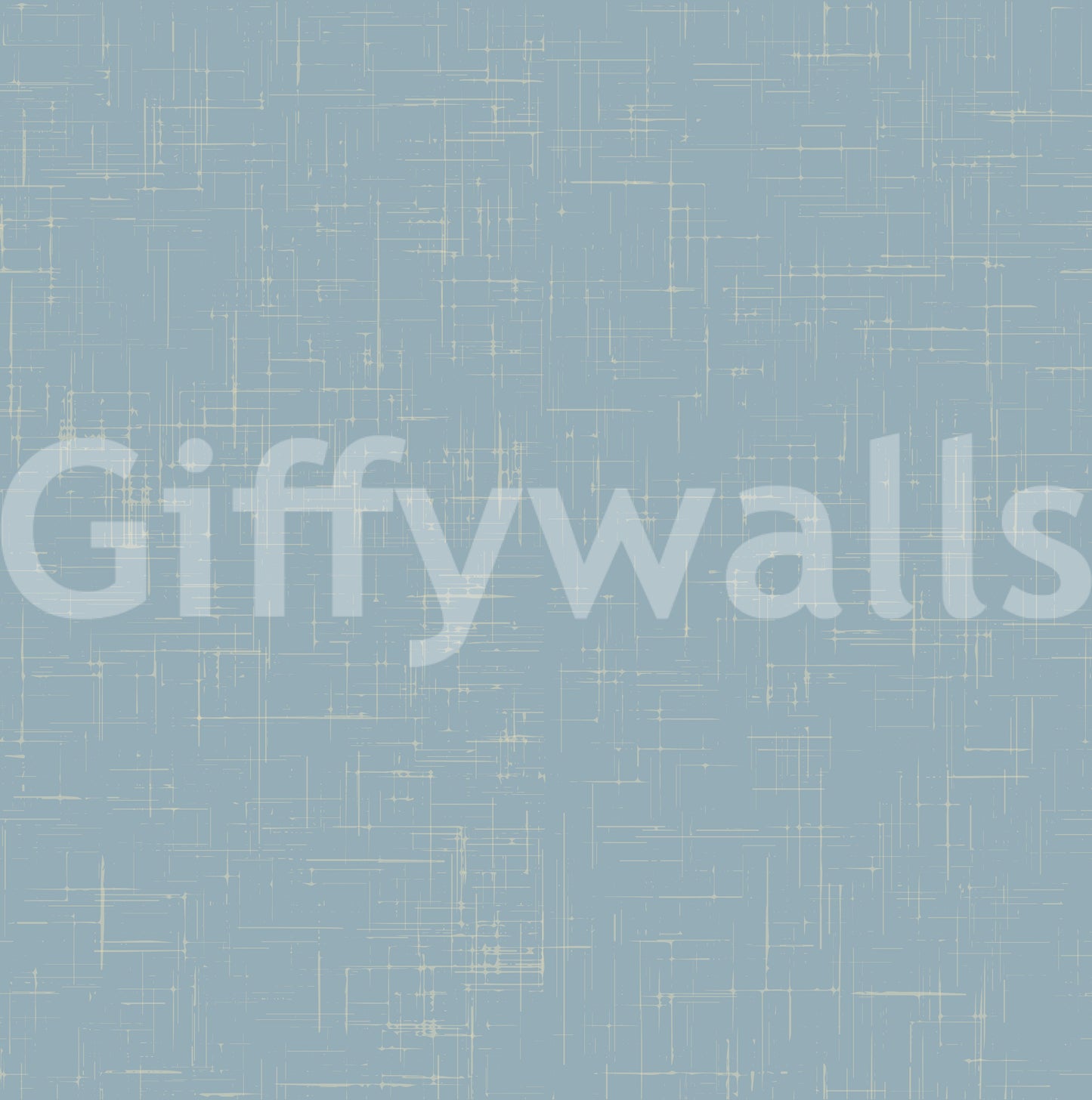 Dusty Blue Linen Texture Wallpaper Mid Century Modern Wallpaper⁠