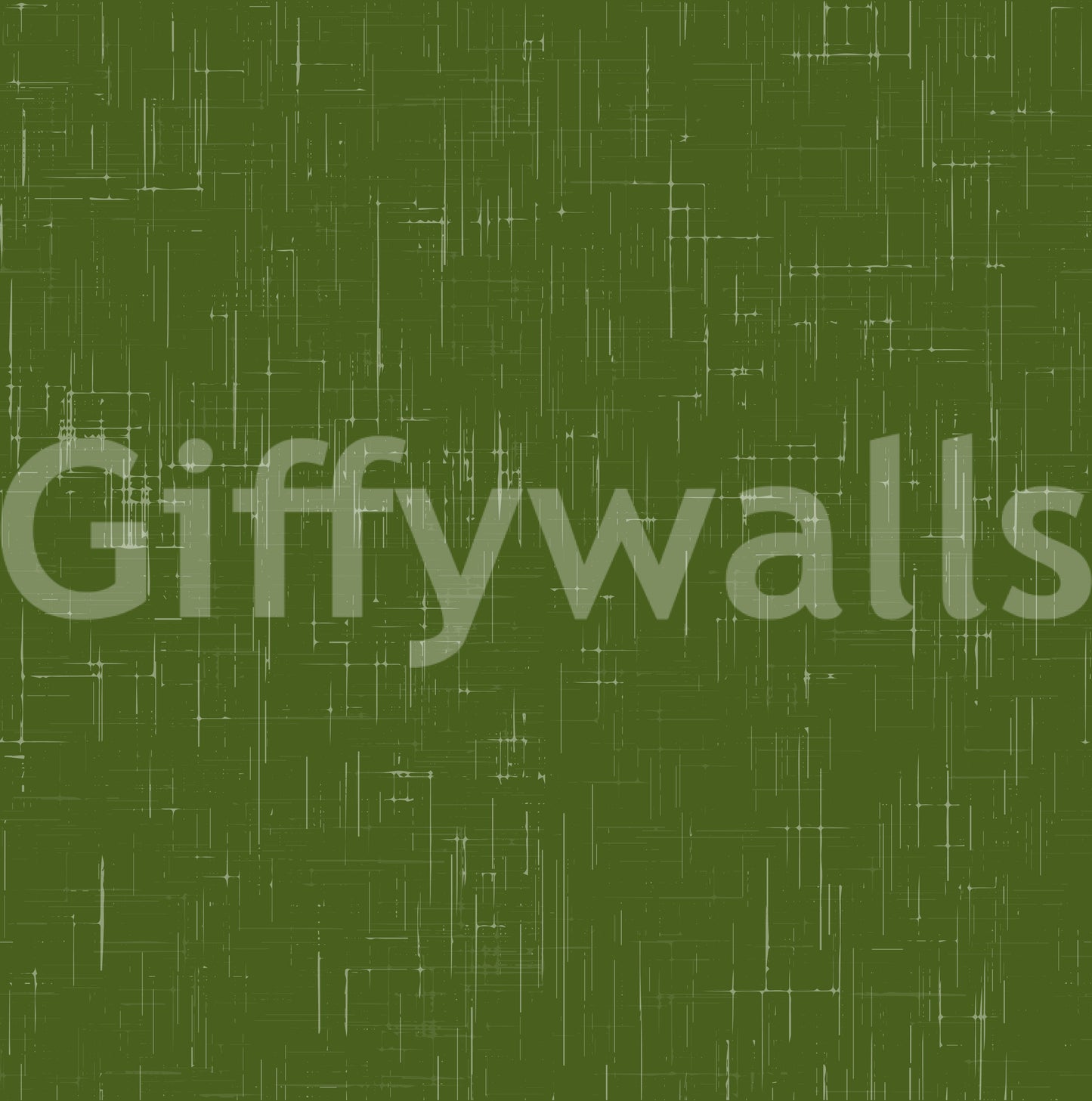 Olive Green Linen Texture Wallpaper Mid Century Modern Wallpaper⁠
