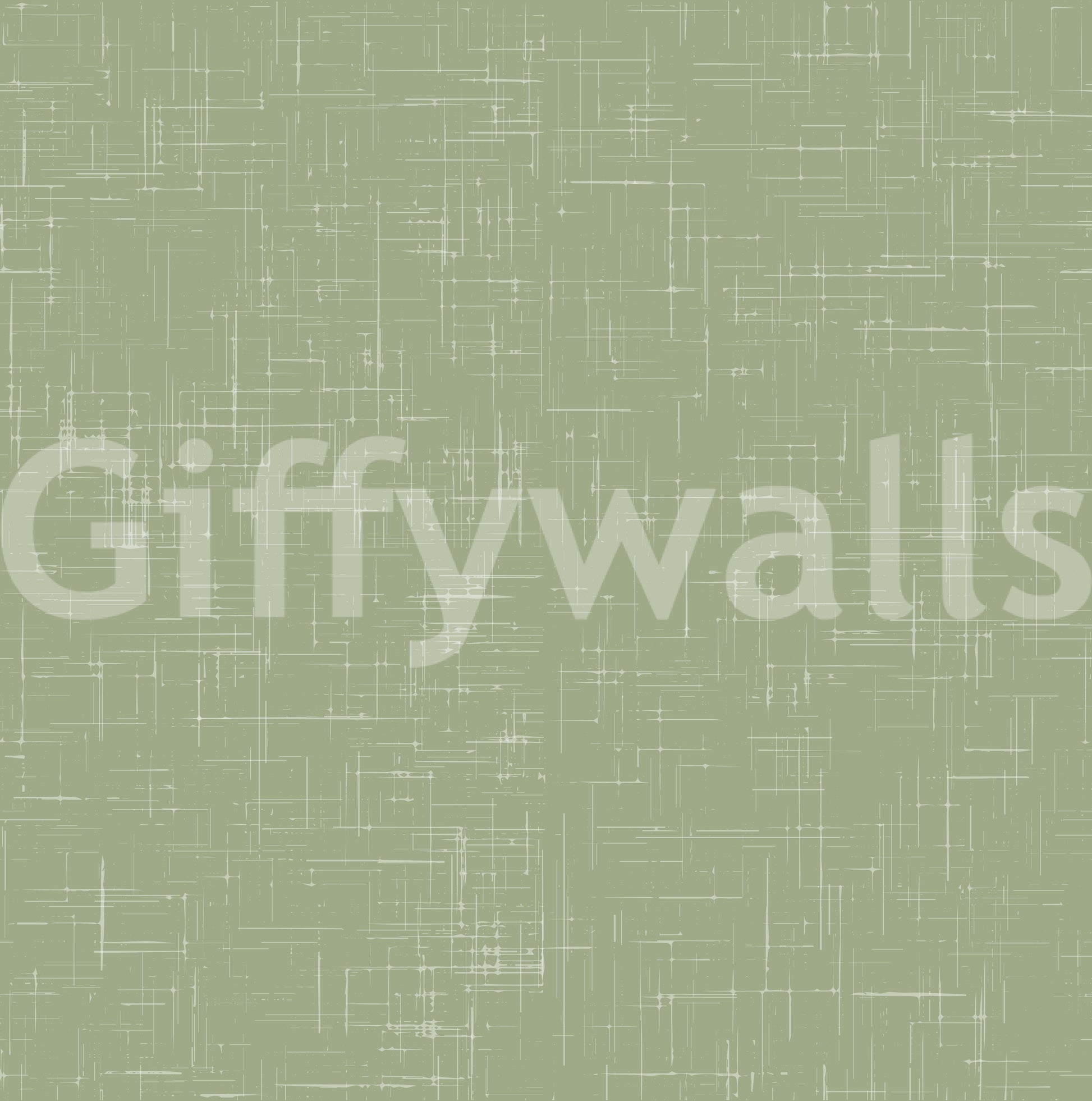 Modern Sage Wallpaper with restrained lines and soft visual movement