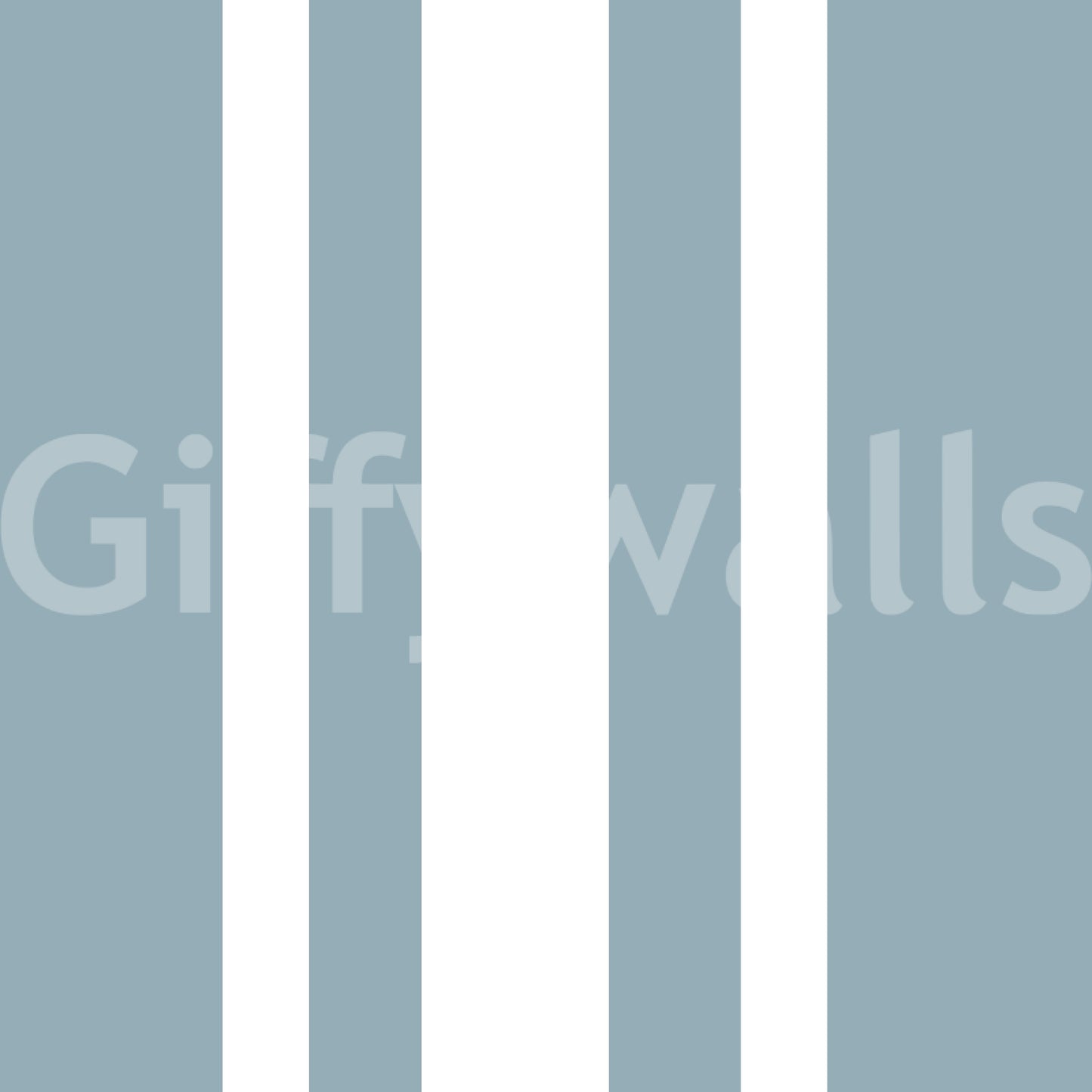 Blue Grey Ticking Stripe Wallpaper Farmhouse Wallpaper⁠