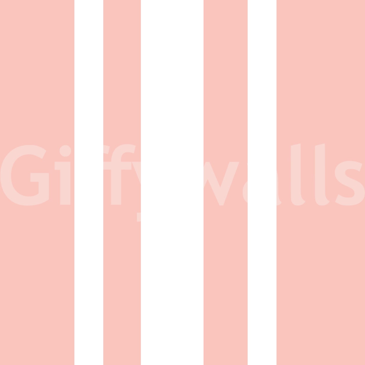 Blush Pink Ticking Stripe Wallpaper Farmhouse Wallpaper⁠