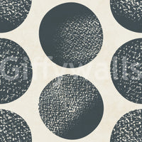 Soft speckled texture gives this dot pattern wallpaper a calm modern feel