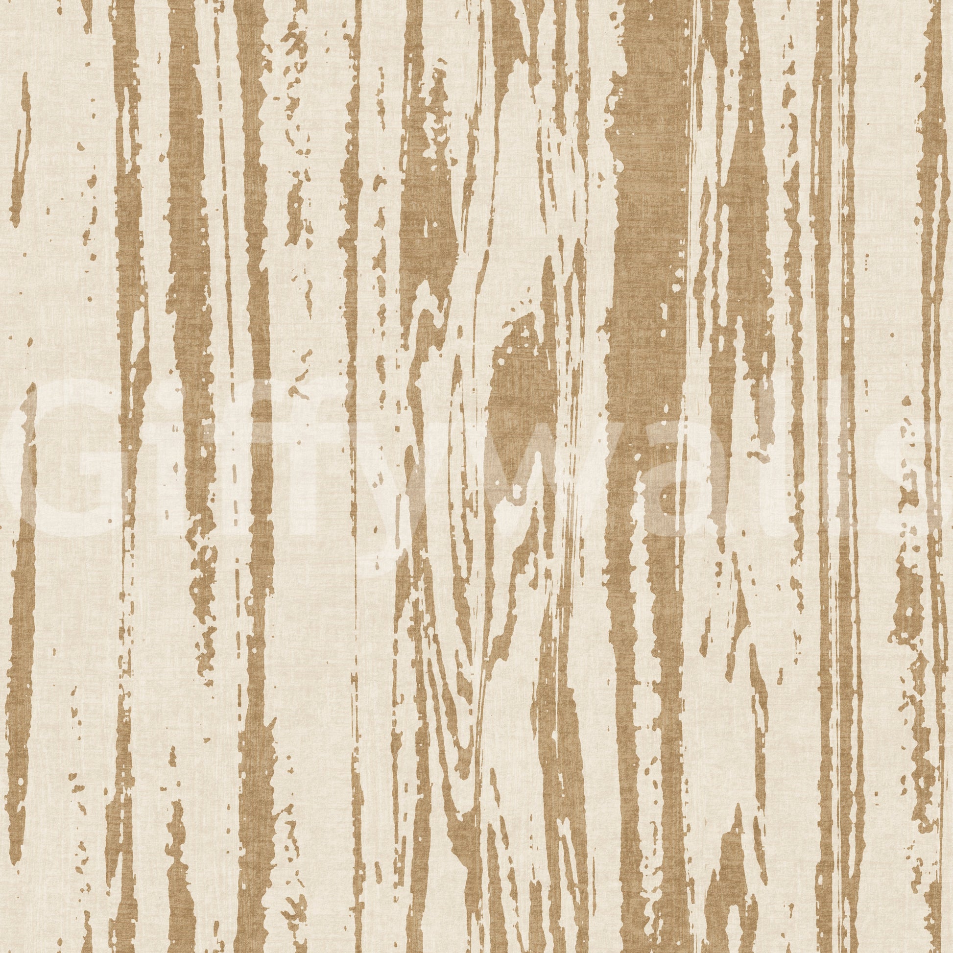 Fine grain detailing gives this Birch Beige Woodgrain Wallpaper natural flow