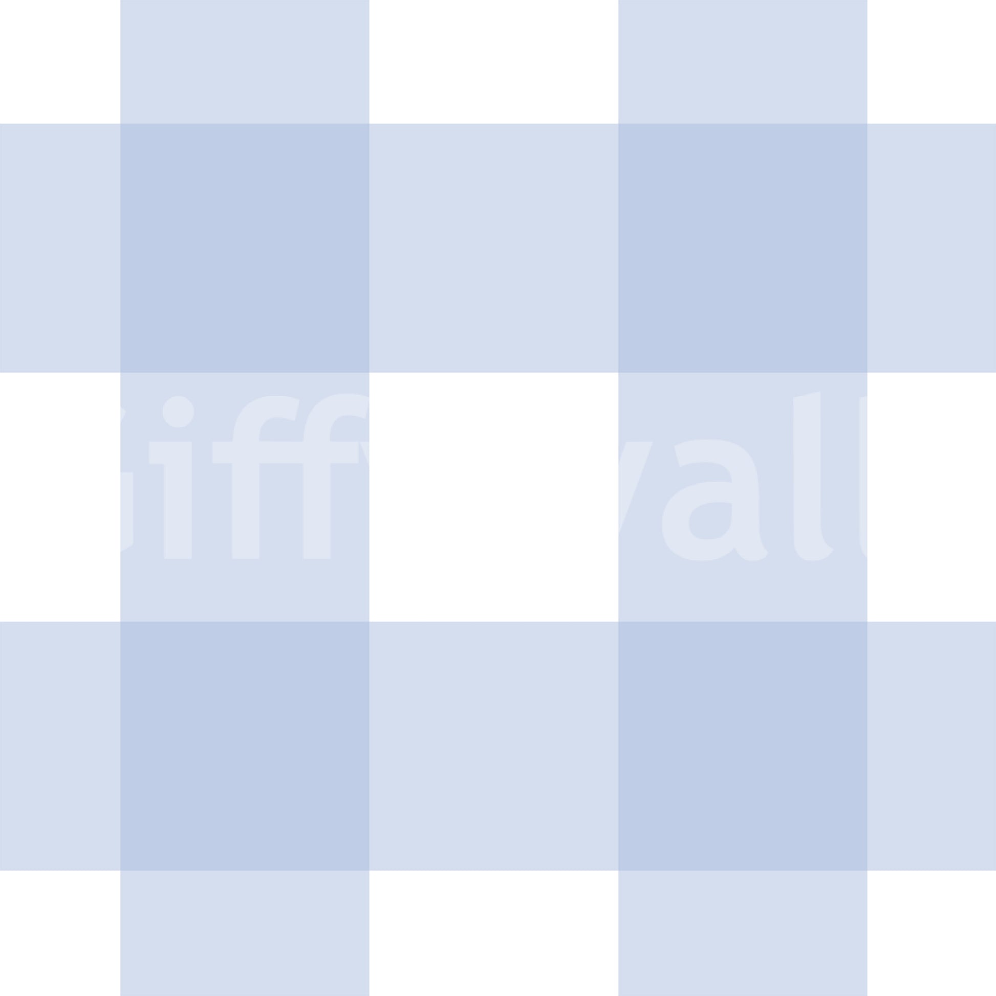 Even square repeat on the Crisp Blue Checkered Calm wallpaper