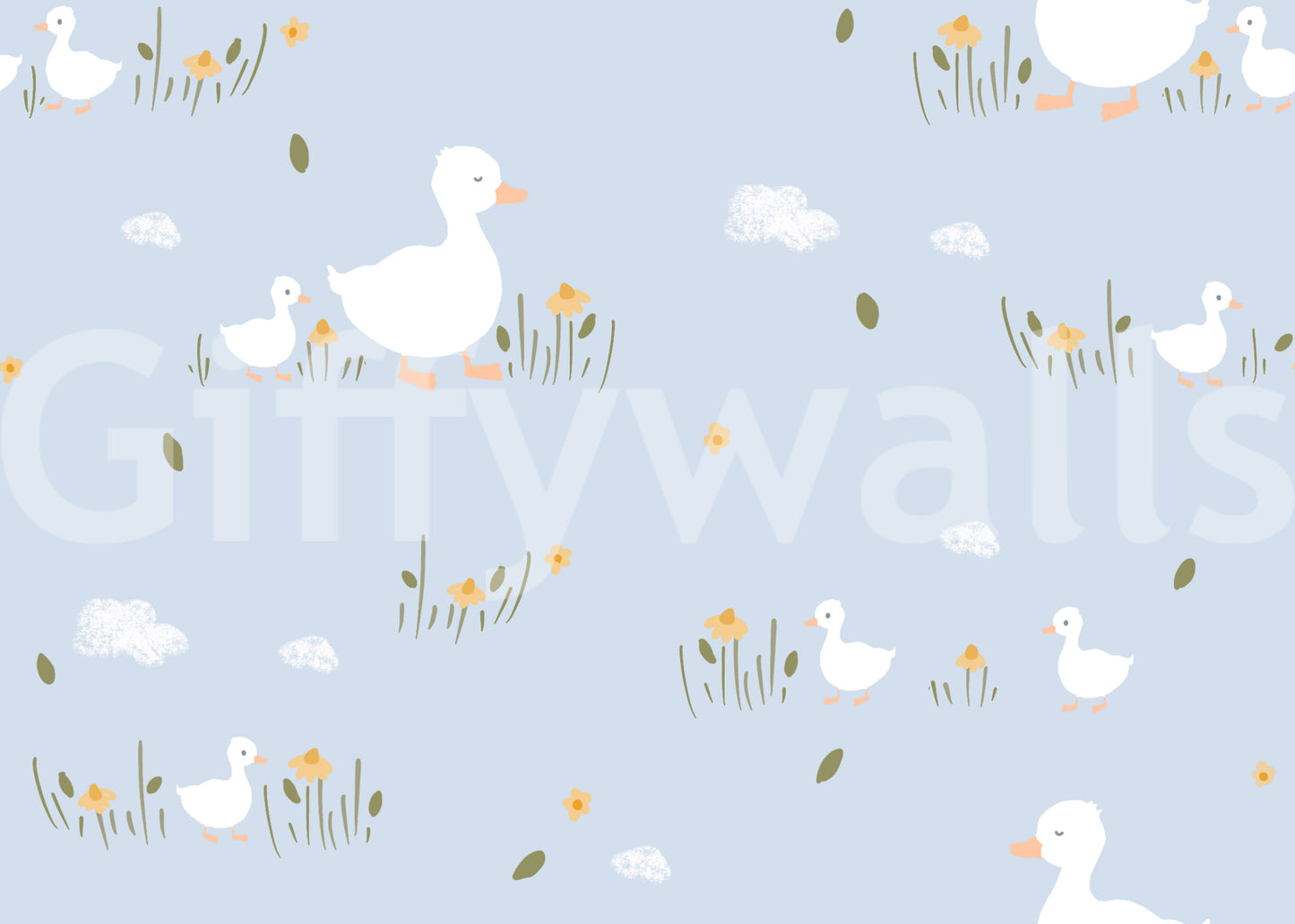 Baby Ducklings Wallpaper⁠