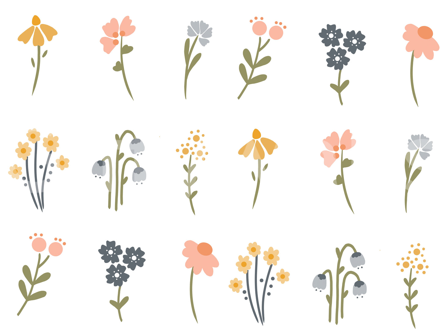 Widlflower Potraits Wallpaper⁠