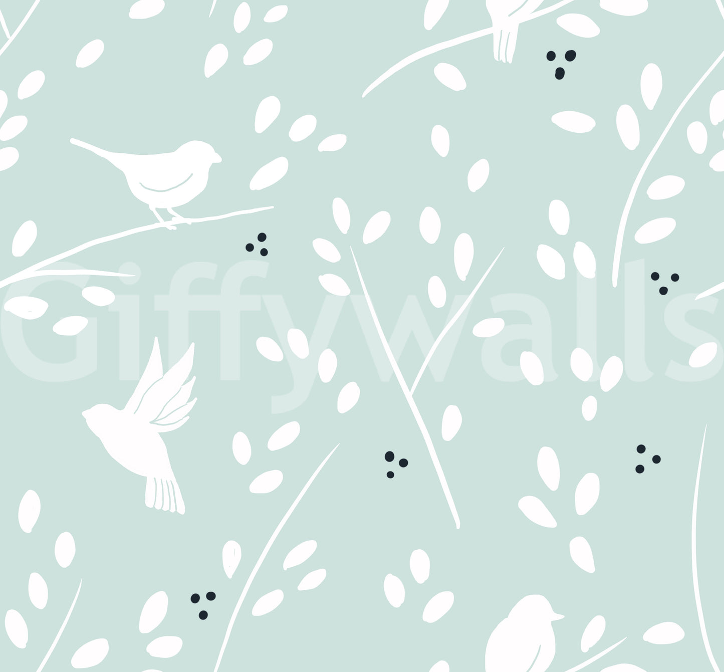 The Serene Sky Birds wallpaper keeps a steady tempo with even spacing throughout.