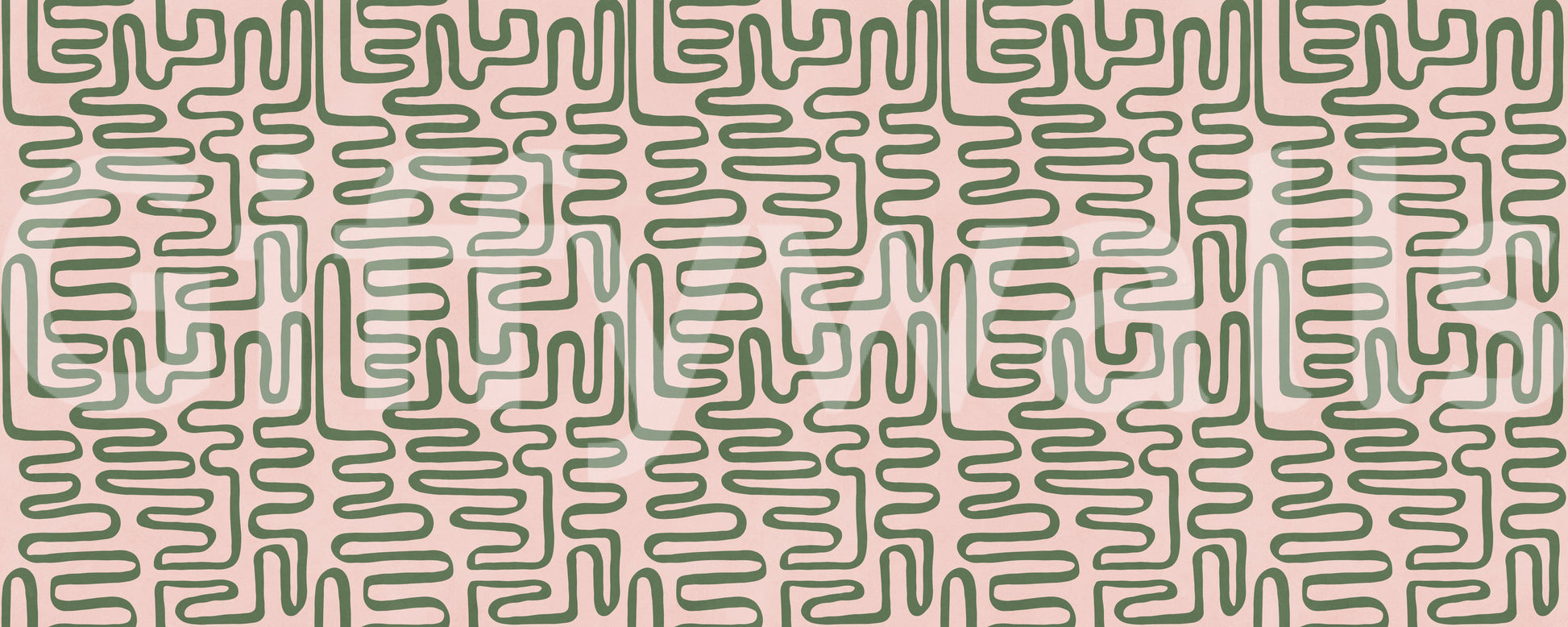 Soft Flow Maze design with repeated organic lines and relaxed surface detail