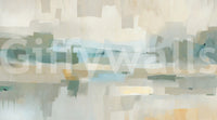 Pale yellow slivers glow low in the Velvet Dusk wall mural composition