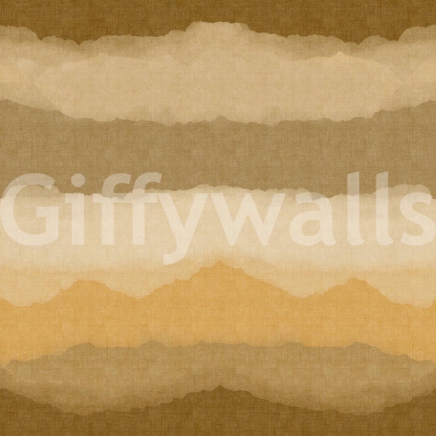 Relax Ocher Painted Horizon Wallpaper⁠