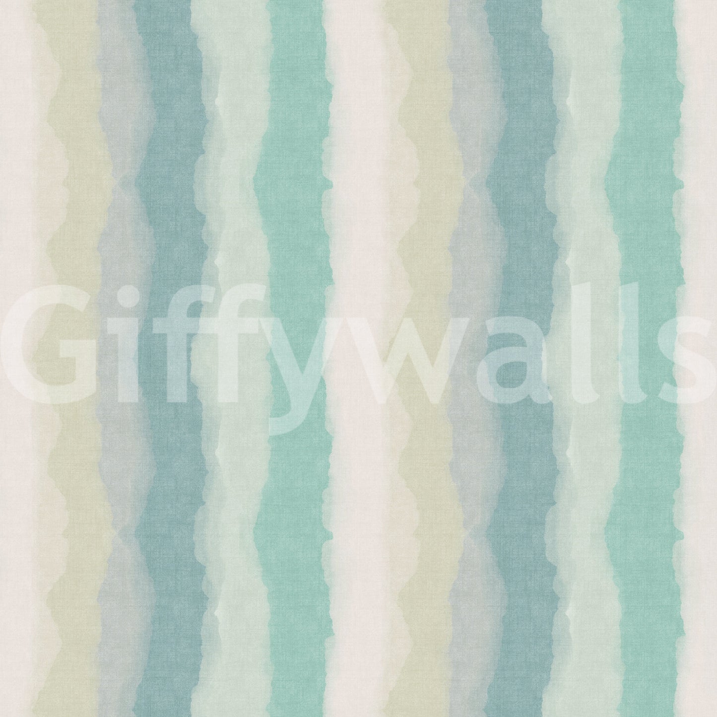 Relax Watery Painted Stripes Wallpaper⁠