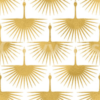 Contemporary sunburst wall Luxury Crane Sunburst Wallpaper