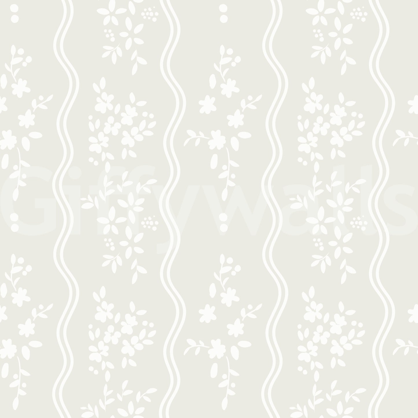 Serene Nordic Meadows Beige Wallpaper Wallpaper⁠