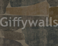 Modern Earthy Stone Slab Wallpaper Wall Mural