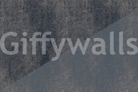 Charcoal and Steel Blue Diagonal Wall Mural