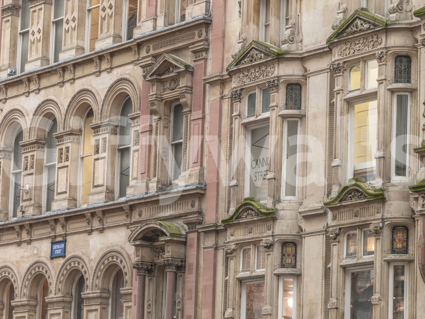 Urban Heritage Architecture Detail Wall Mural