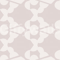 Abstract Organic Geometry in Warm Alabaster Wallpaper⁠