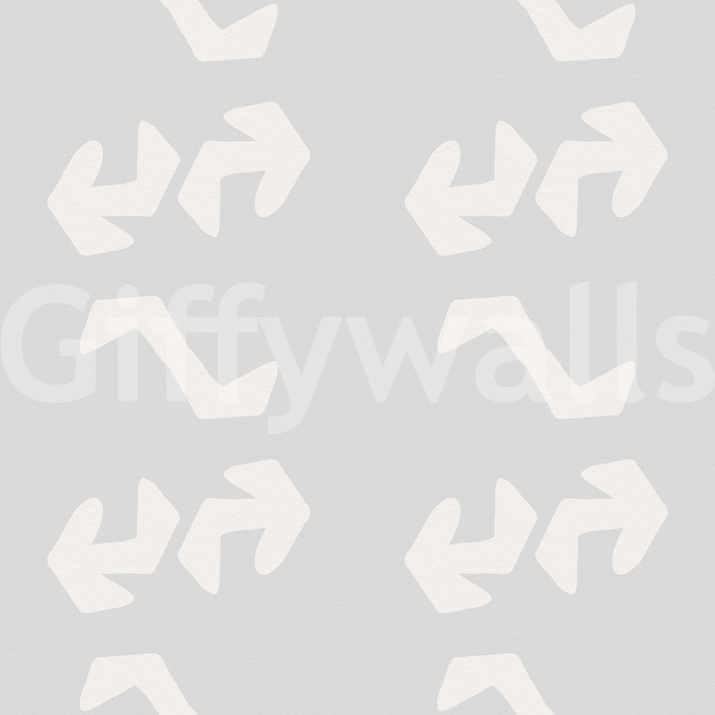 Playful Primitive Shapes on Soft Slate Wallpaper⁠