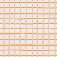 Pastel Abstract Sketch Geometric Checks Wallpaper⁠