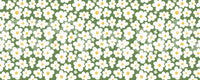 Retro Daisy Meadow Wall Mural