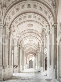 Neoclassical Stone Archway Wall Mural