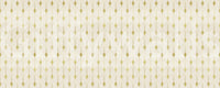 Golden Art Deco Fan Motif Wall Mural