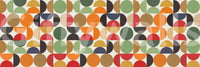 Bohemian Abstract Geo Circles Wall Mural
