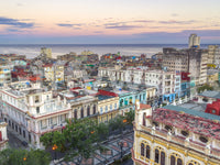 Colonial Havana Sunset Vista Wall Mural