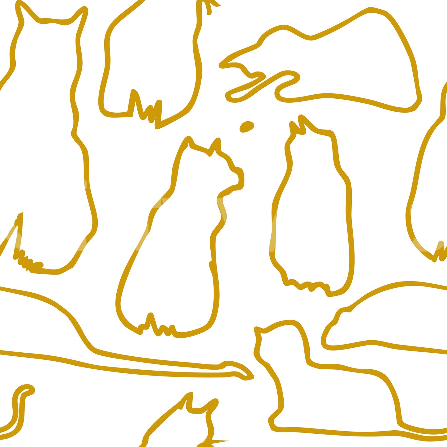 Munki and the Spot - Mustard Wallpaper⁠