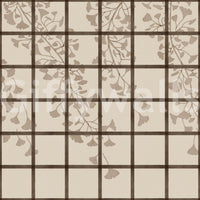 Ginkgo Leaves Behind Japanese Shoji Screen Wall Mural