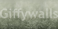 Jungle Mists - Sage Wall Mural