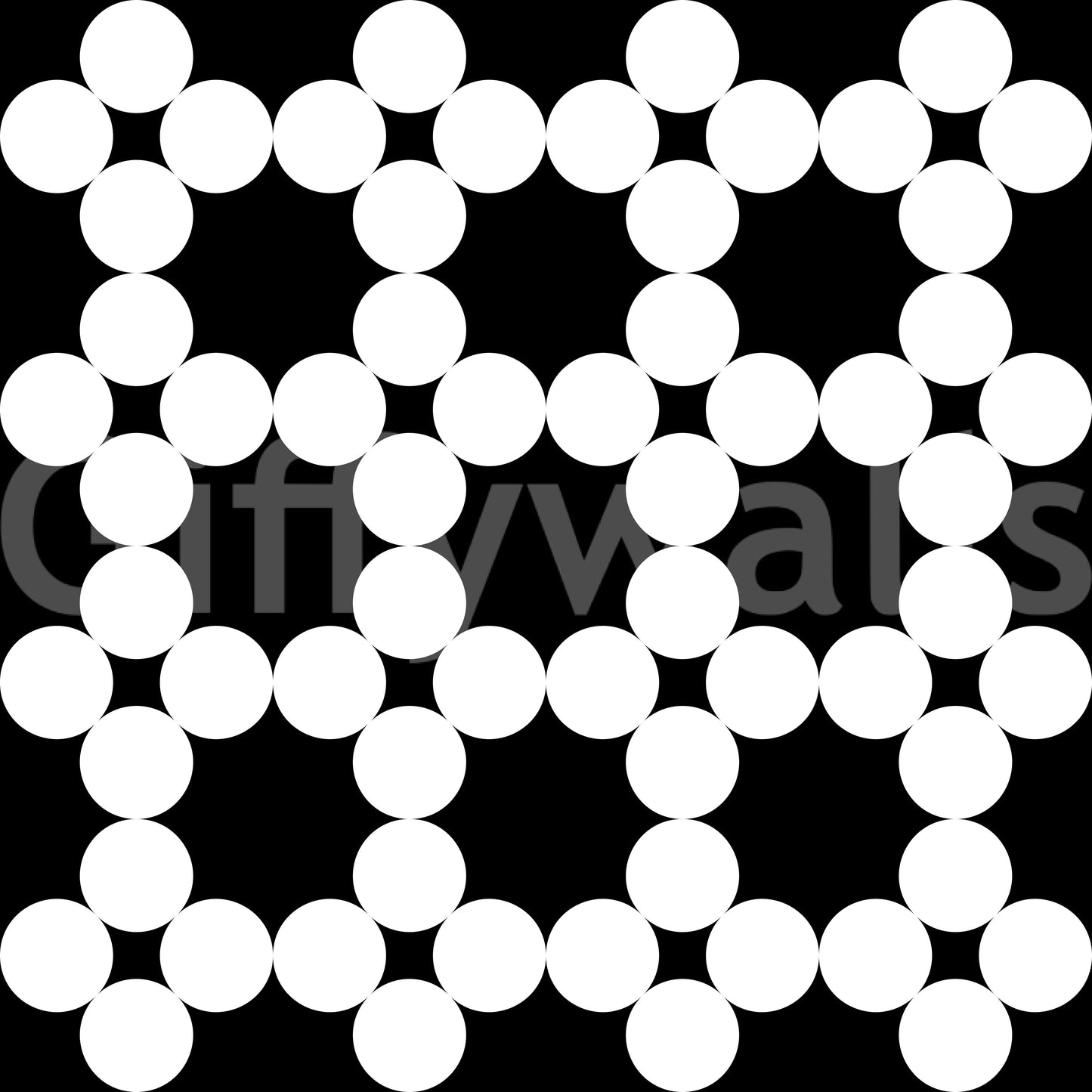 Minimalist Dot Grid Geometry Wallpaper⁠