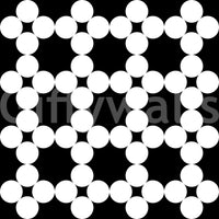 Minimalist Dot Grid Geometry Wallpaper⁠