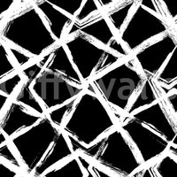 Modern Minimalist Grid Brushstroke Wallpaper⁠