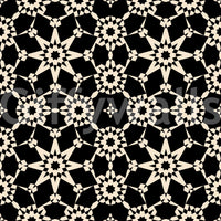 Geometric Arabesque Monochromatic Lattice Wallpaper⁠