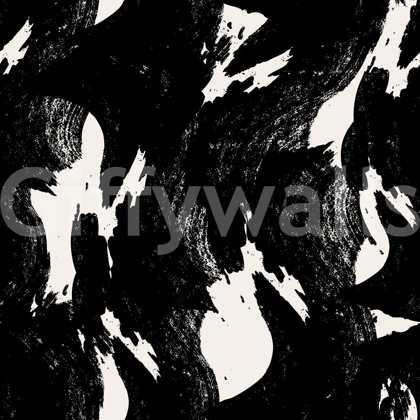 Abstract Charcoal Ink Flow Wallpaper⁠