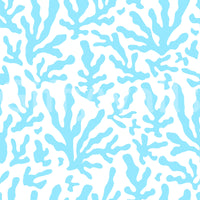 Abstract Ocean Coral Blue Wallpaper⁠