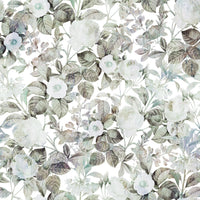 Vintage Botanical Rose Garden Wallpaper⁠