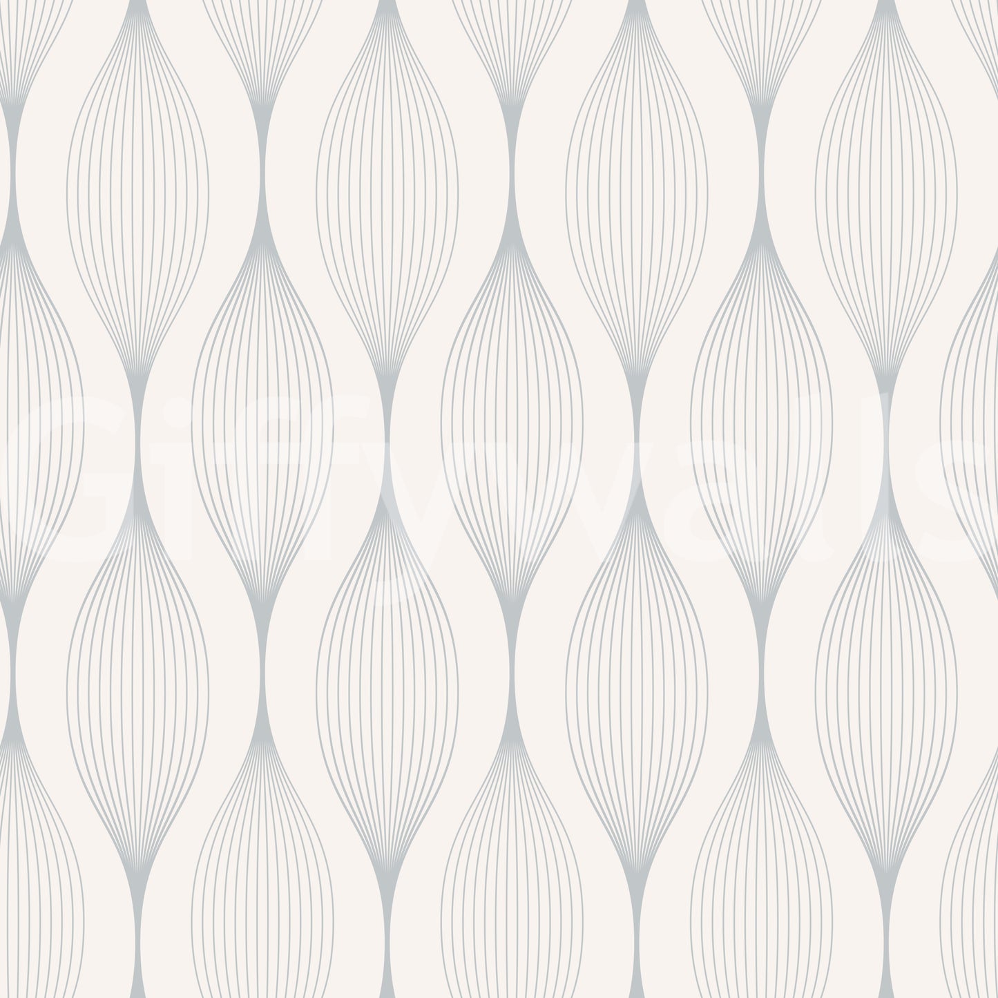 Minimalist Soft Gray Curves Wallpaper⁠