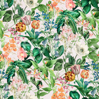 Vintage Botanical Garden Illustration Wallpaper⁠
